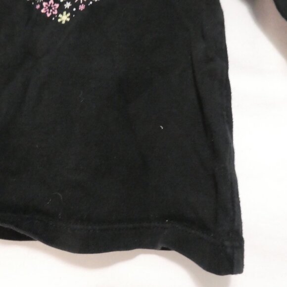 Unbranded | 12 months | Black Snowflake Heart Graphic Print Long Sleeve Top - Picture 8 of 13